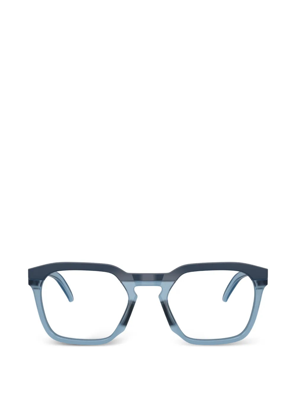 Oakley HSTN SQ geometric-frame glasses - Blu