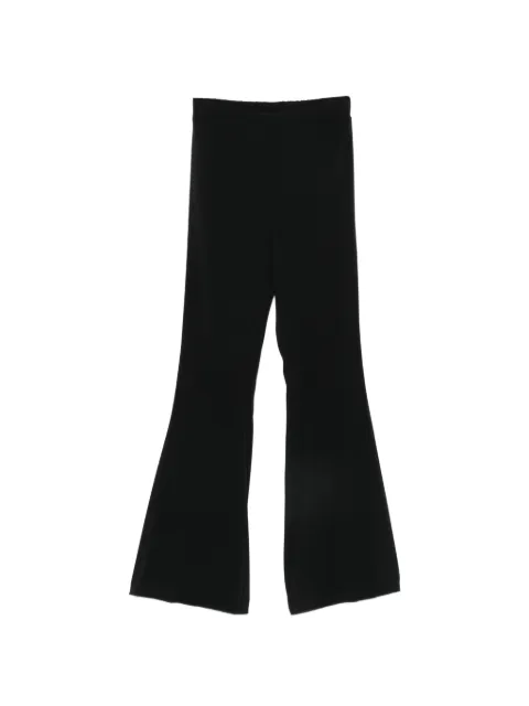 CARLA G. flared-hem trousers