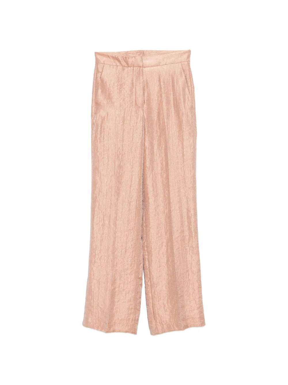RAME shimmer-effect wide-leg trousers - Rosa