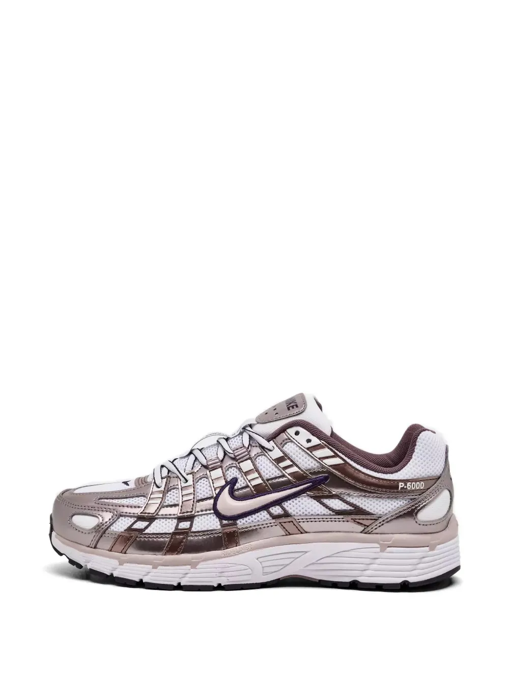 Nike P-6000 sneakers met vlakken Wit