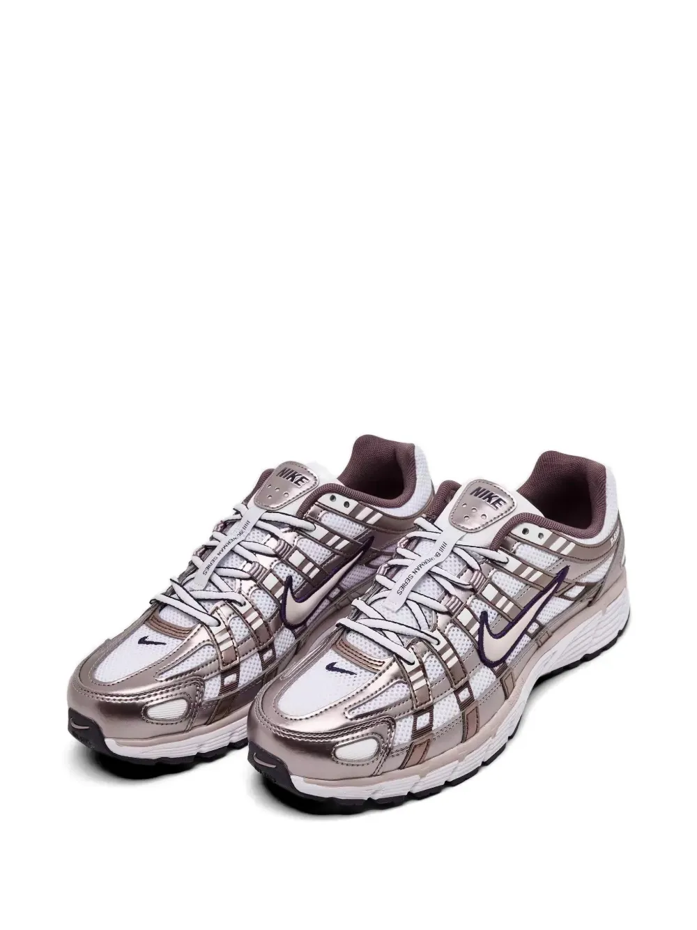 Nike P-6000 sneakers met vlakken Wit