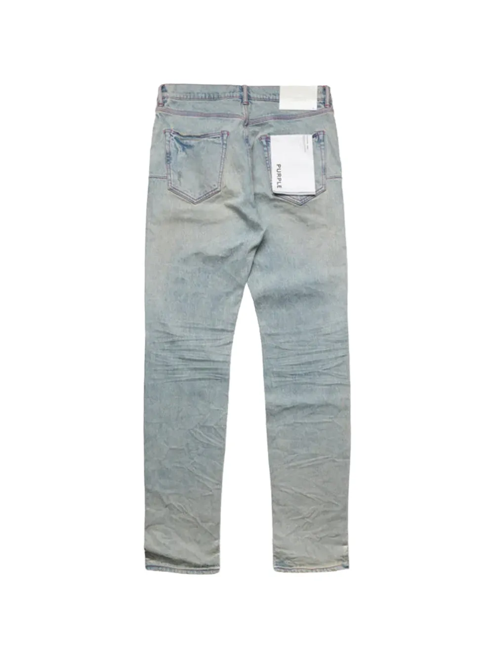 Purple Brand Granita skinny-fit jeans Blauw
