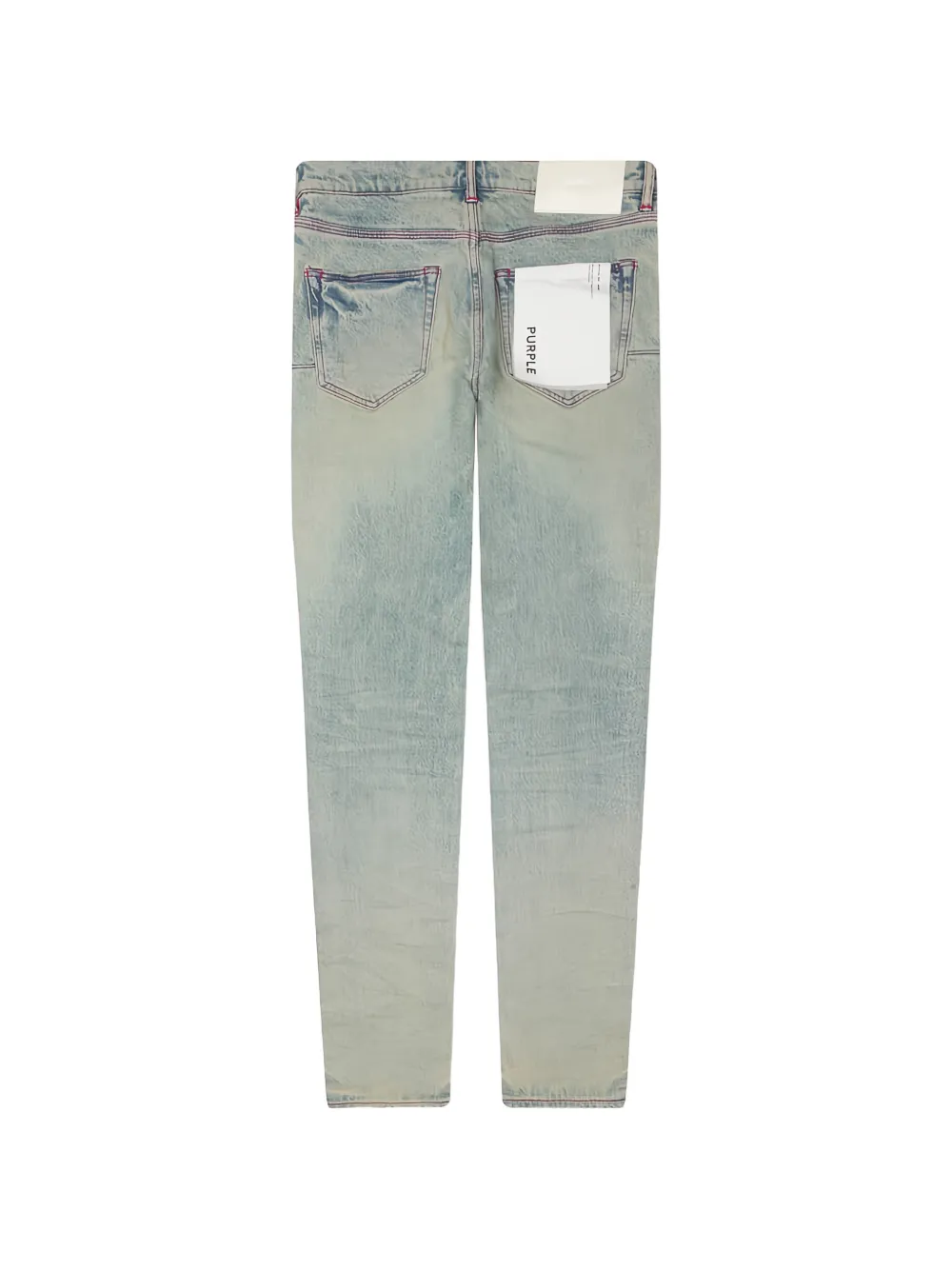 Purple Brand Granita slim-fit jeans Blauw