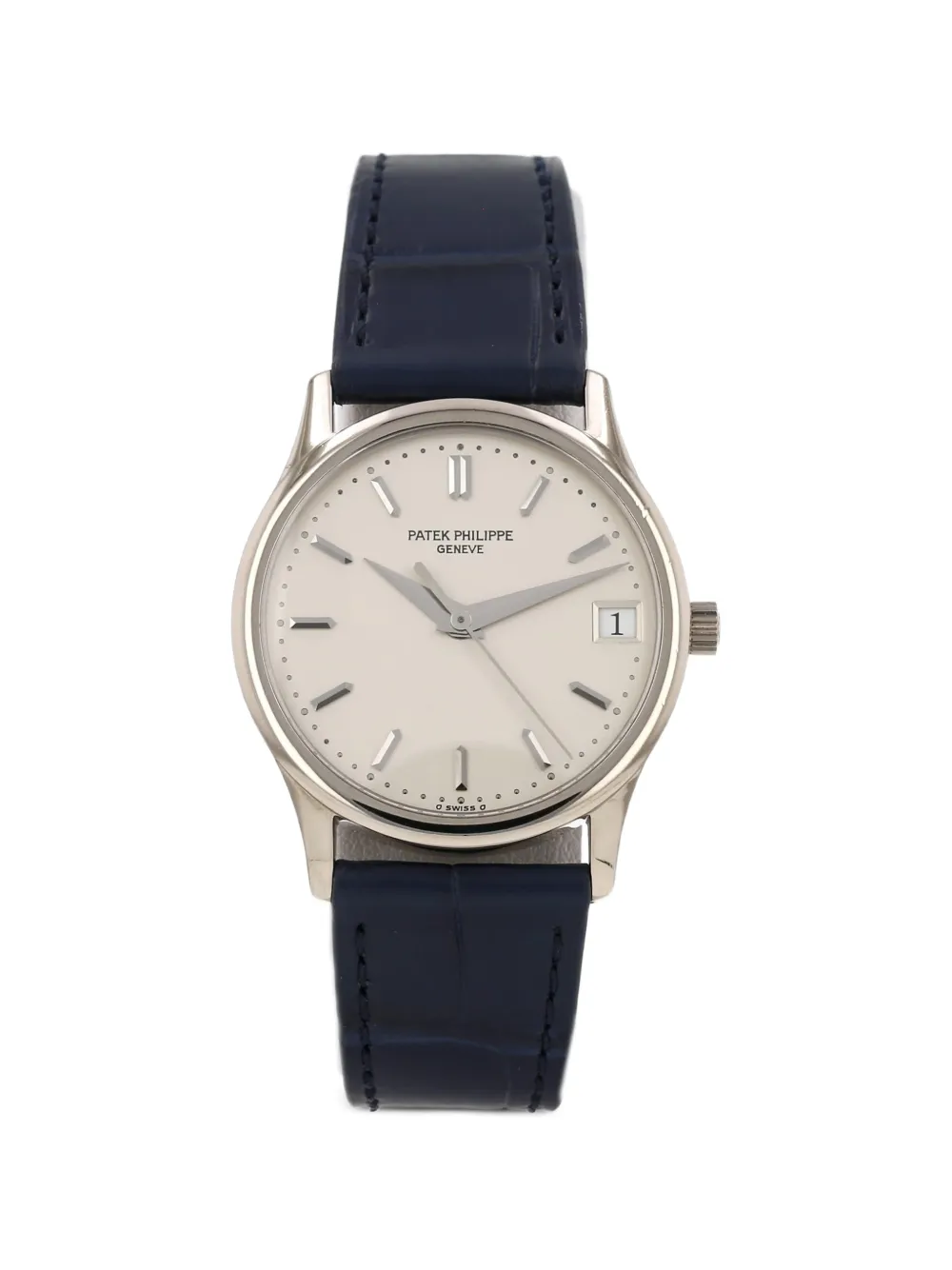 Patek Philippe 1990s Calatrava 34mm watch - Argento