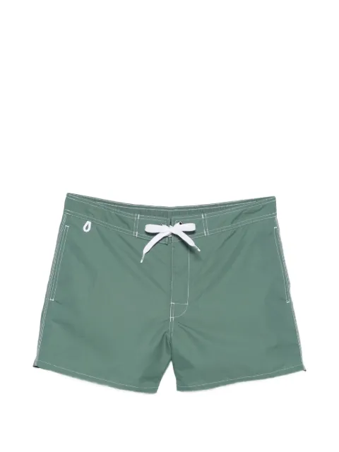 Sundek logo-patch swim shorts