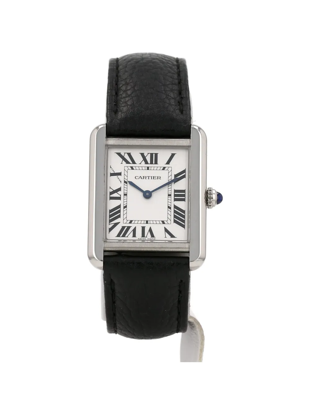 Pre-owned Cartier 2010s Tank Solo 31mm Watch In White