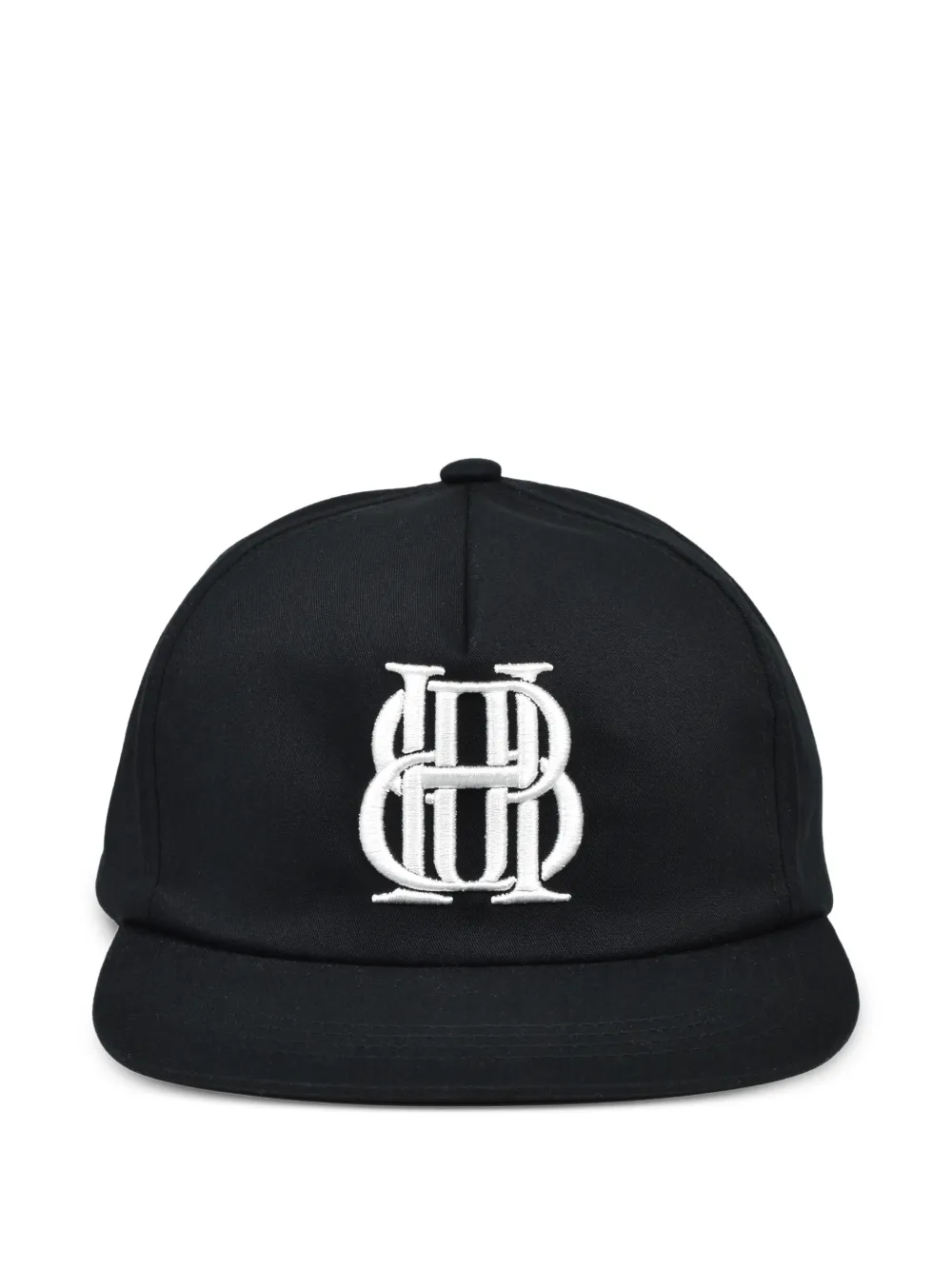 BREATH logo-embroidered snapback cap - Nero