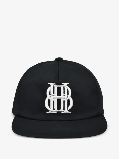 BREATH logo-embroidered snapback cap