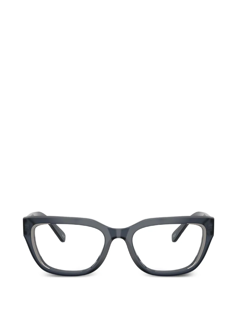 Diesel cat-eye frame glasses - Blu