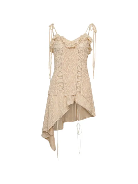 GRACE ELWOOD vestido con volantes