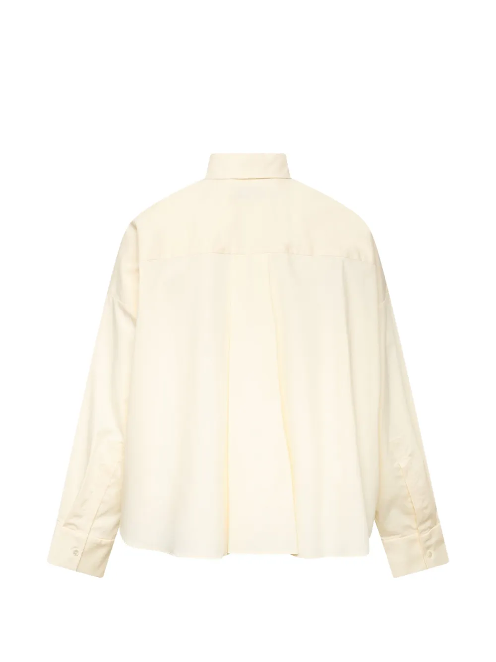 Enföld Blouse met borstzak en afwerking Beige