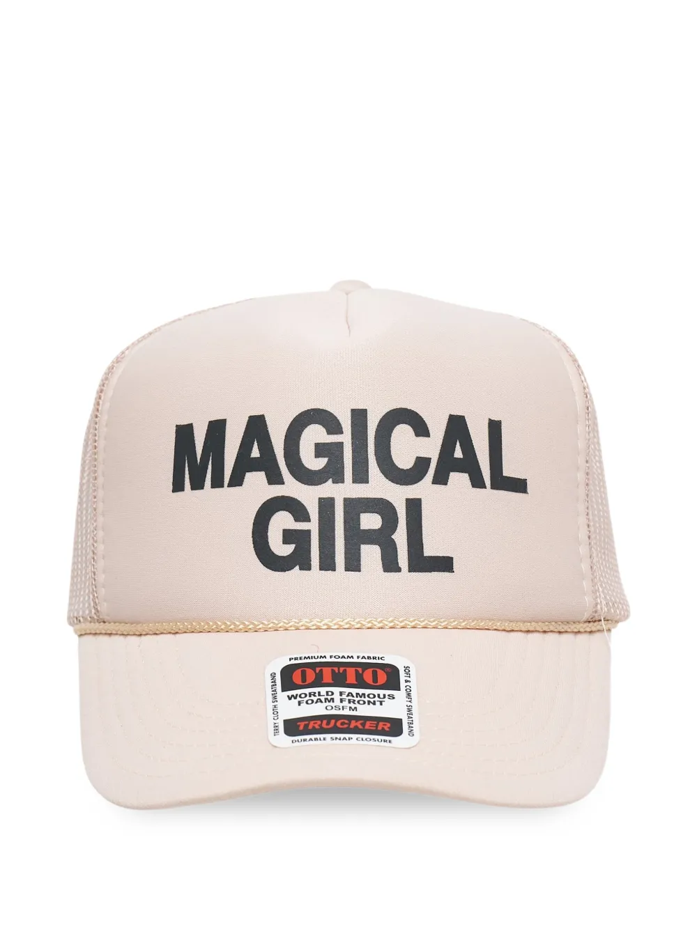 Ashley Williams mesh-panelled trucker hat - Toni neutri