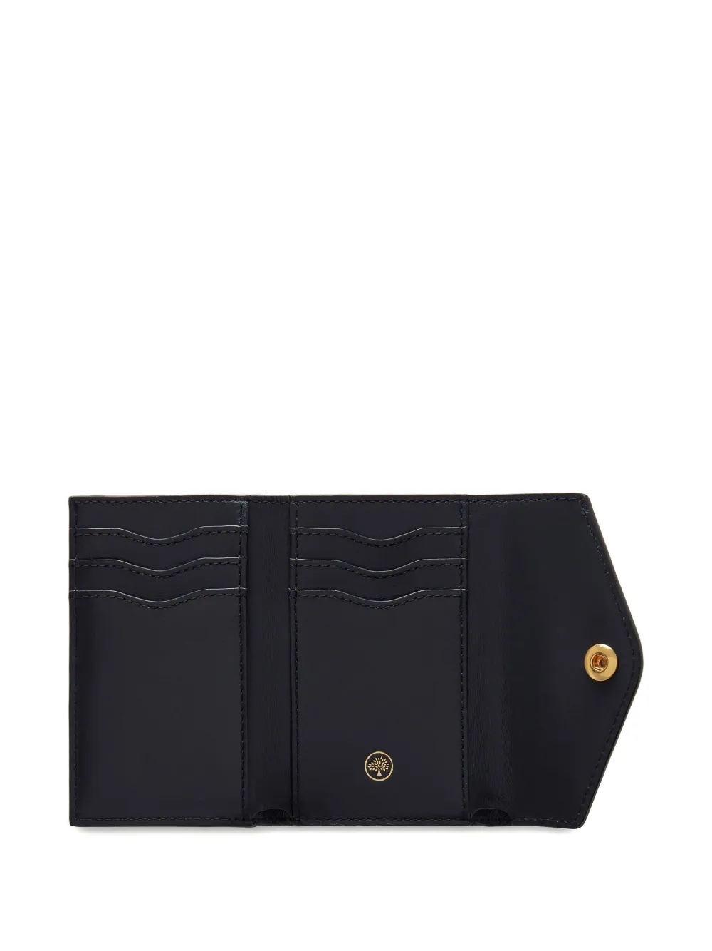Mulberry Folded Leather Wallet In Green