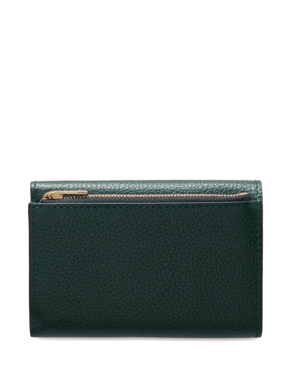 Mulberry Folded Leather Wallet In Green
