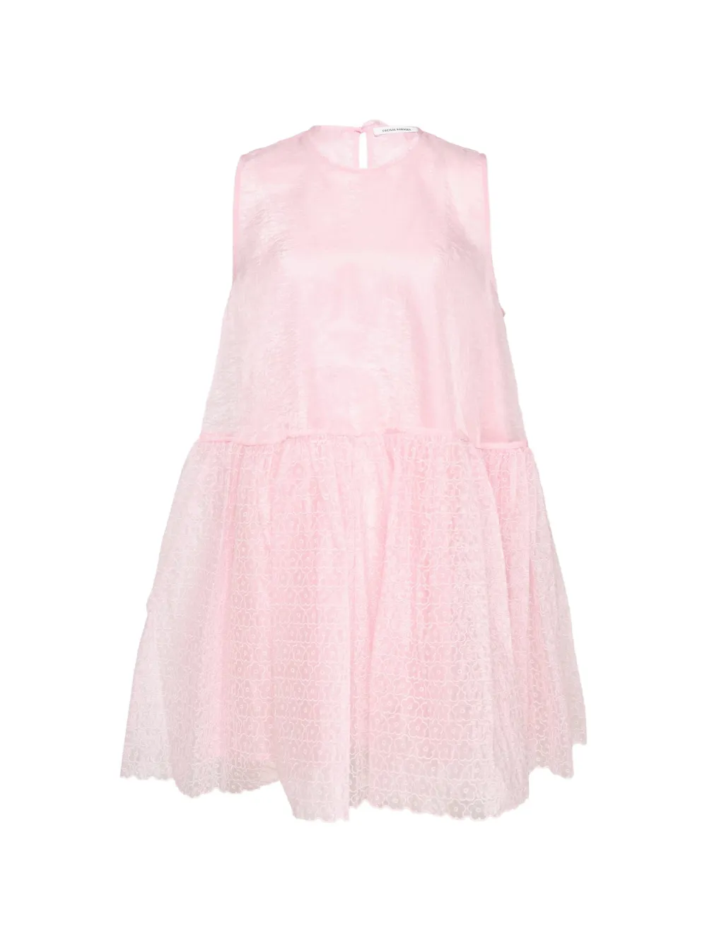 Cecilie Bahnsen Dahulu sleeveless dress - Rosa