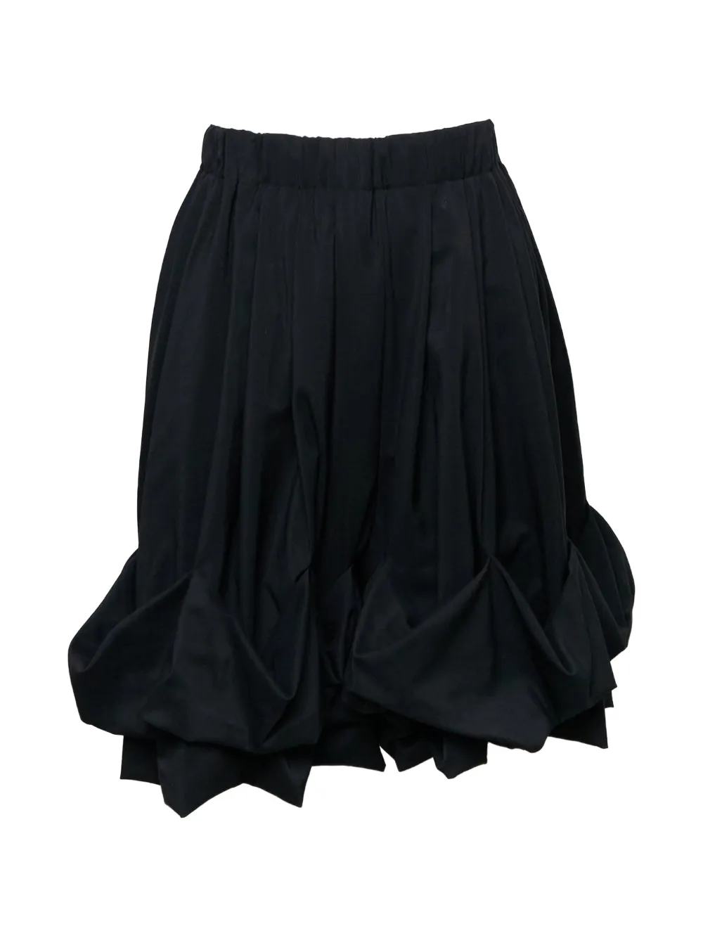 Enföld roll-up draped shorts - Nero