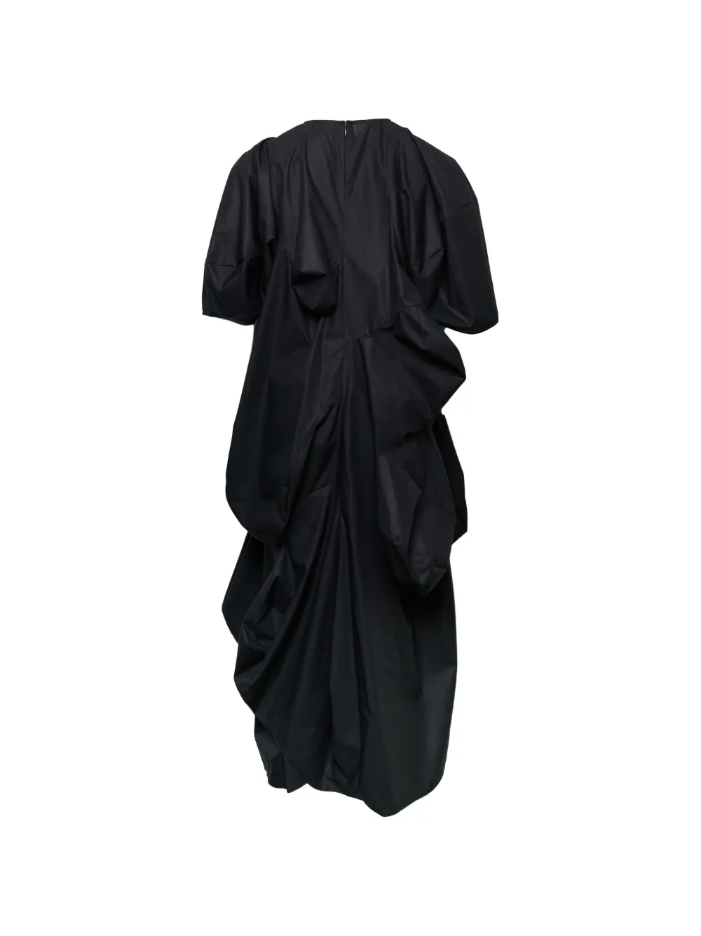  Enföld Vestido Planet Drapeado - Negro 