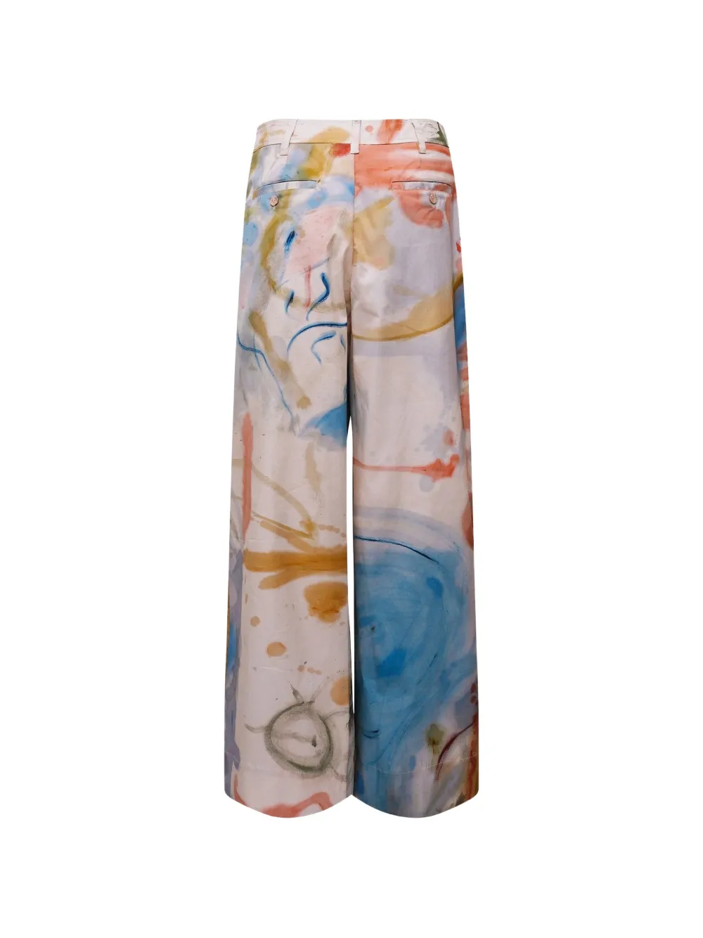 Ulla Johnson Motherwell broek met wijde pijpen Beige