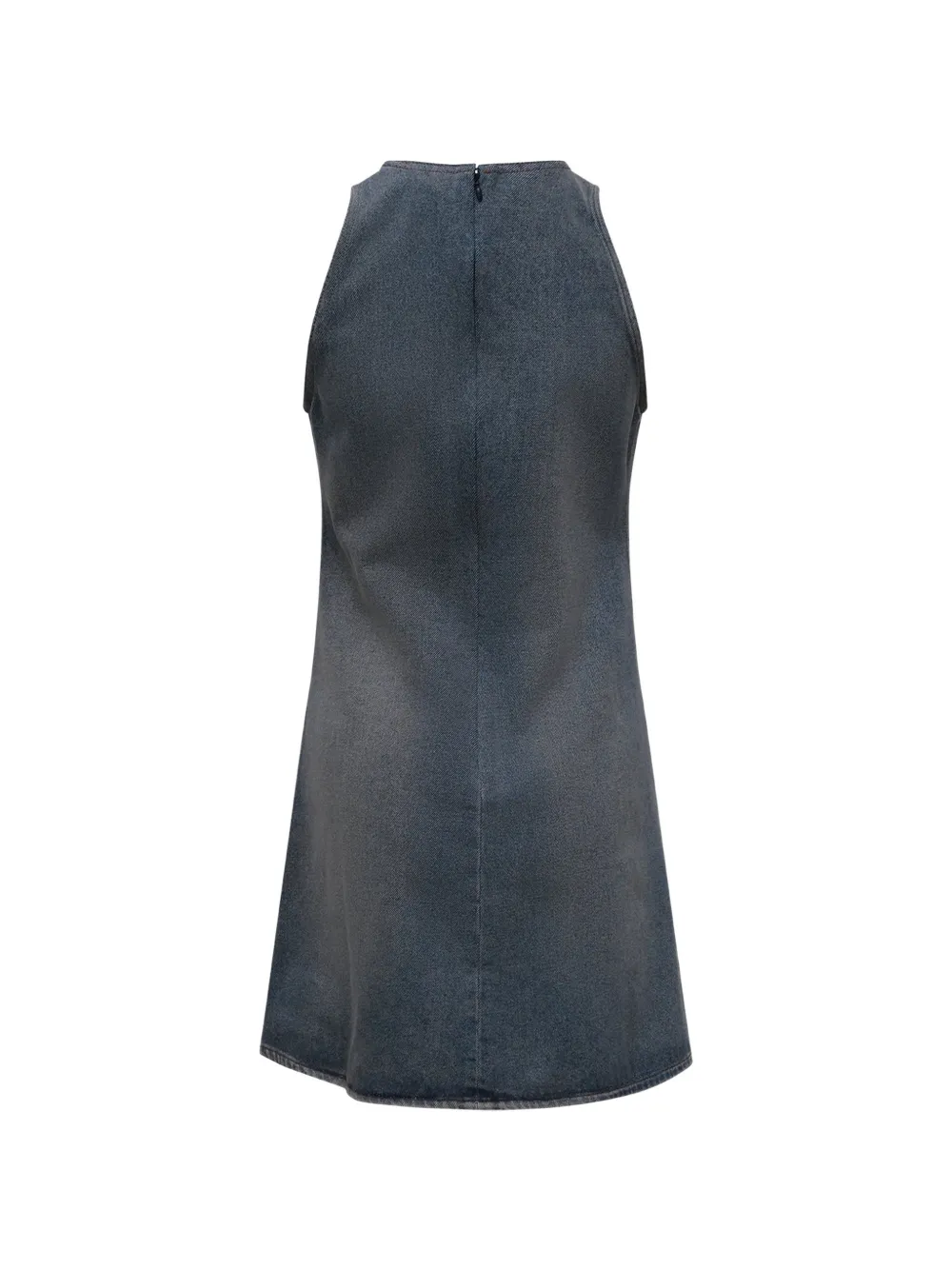 Courrèges Heritage A-lijn mini-jurk Blauw