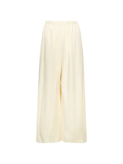 Enföld tucked-hem wide-cocoon trousers