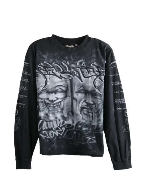 HELLSTAR Commandments graphic-print long-sleeve T-shirt