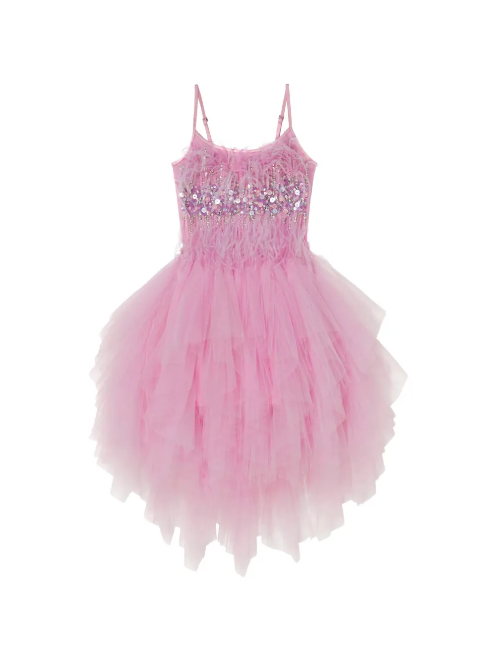 Tutu Du Monde Glitz sequin-embellished ruffled dress - Rosa