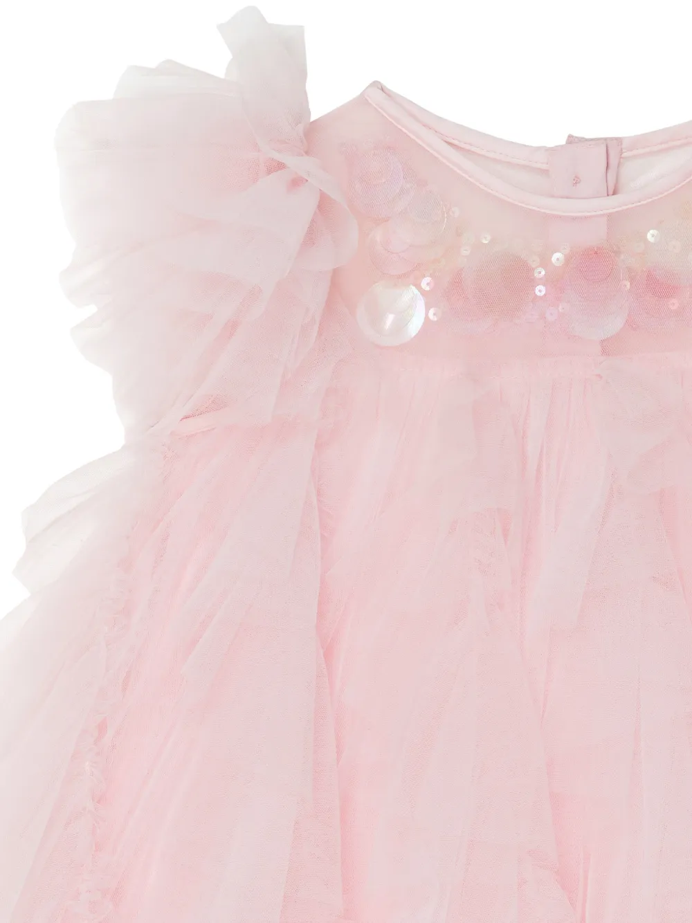 Tutu Du Monde Bebe Sunset Bliss jurk verfraaid met pailletten en ruches Roze