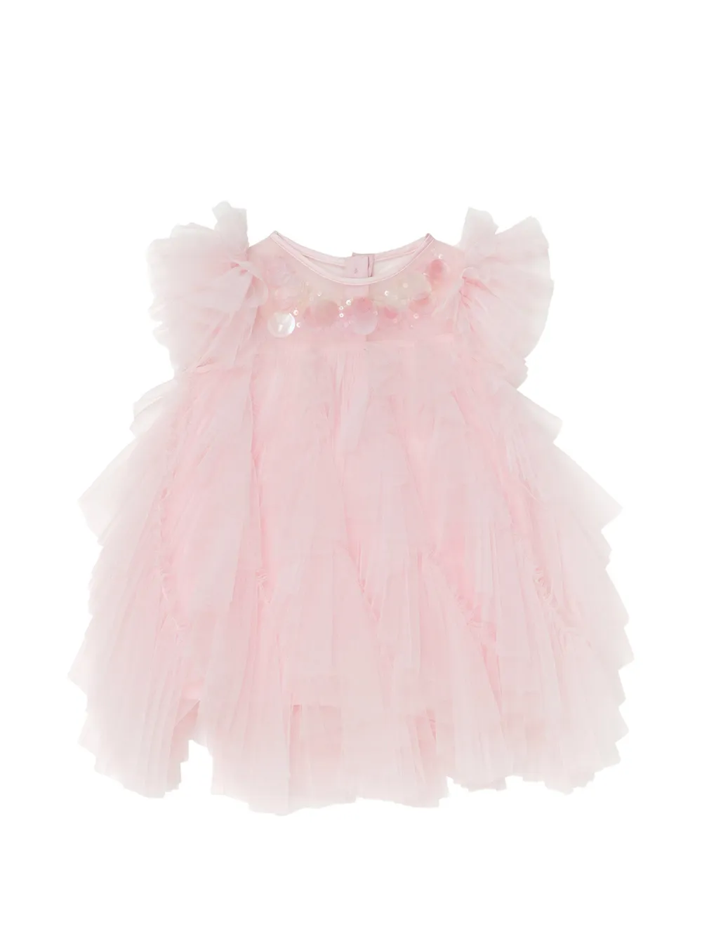 Tutu Du Monde Bebe Sunset Bliss sequin-embellished ruffled dress - Rosa