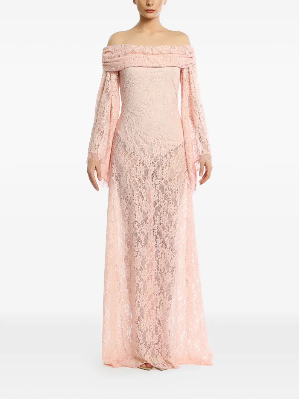 MIAU by Clara Rotescu Bilal gown dress - Rosa