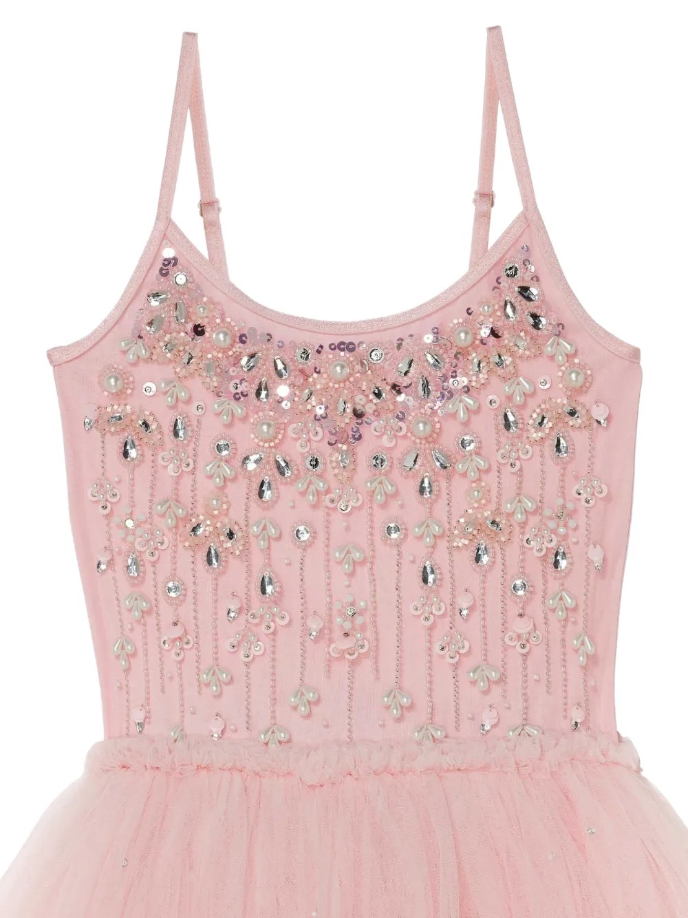 Tutu Du Monde Shimmering Shore Tutu tulen jurk verfraaid met pailletten Roze