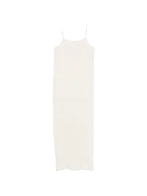RAME crinkled-finish spaghetti-strap dress