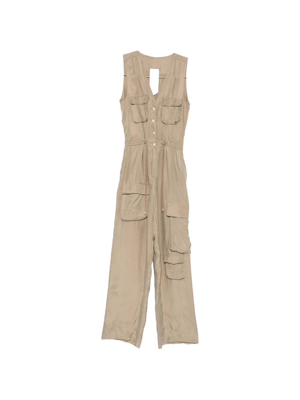 RAME cargo-pocket jumpsuit - Verde