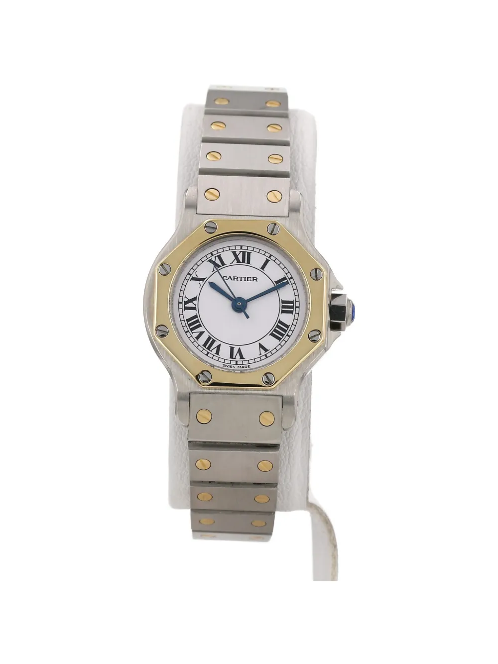 Cartier 1990s Santos Octogonale 25mm watch - Bianco
