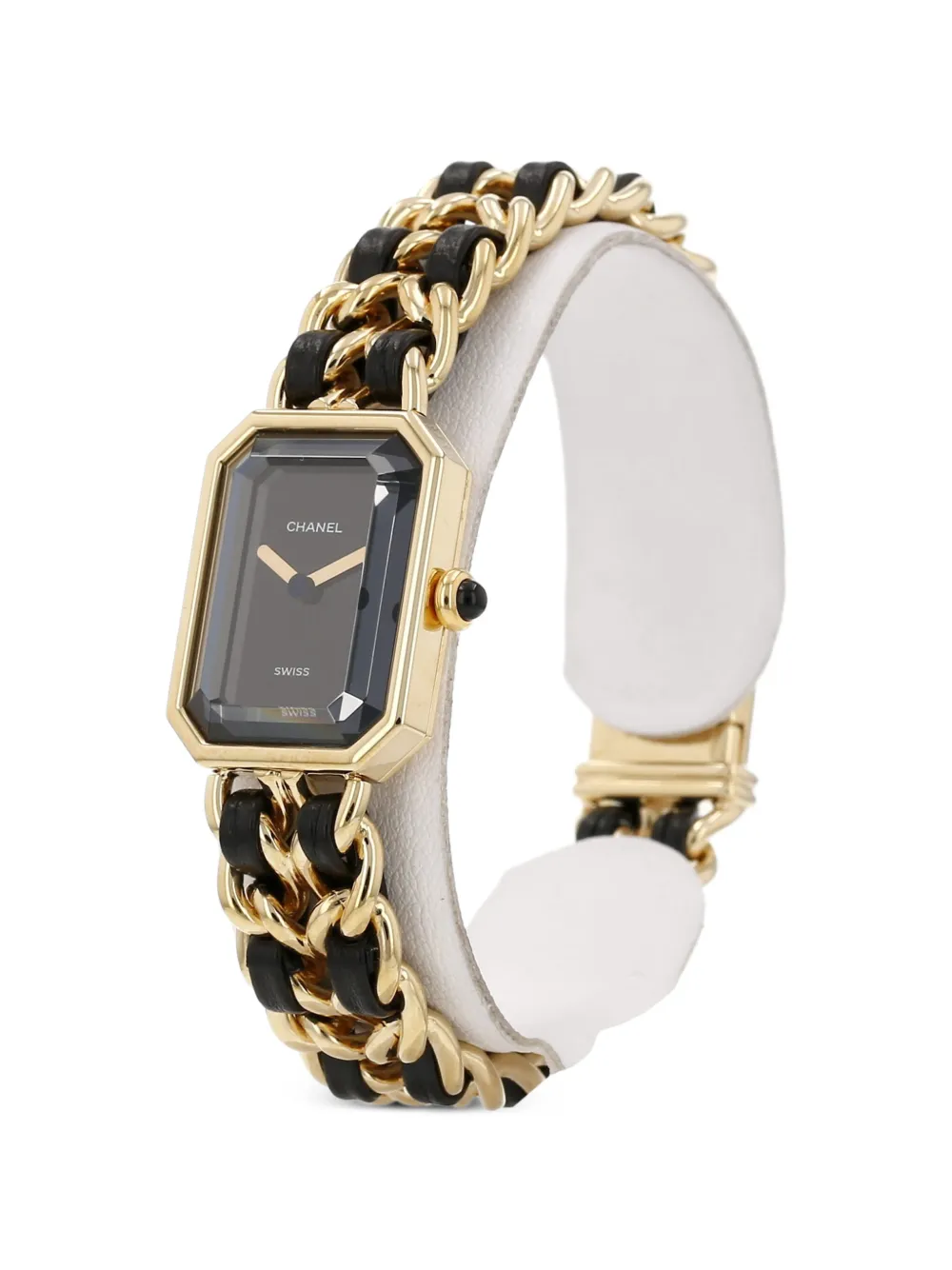 Chanel Pre-owned 1990s Première 26mm Watch in Black, view 3