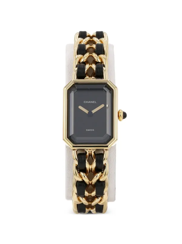 Chanel Pre-owned 1990s Première 26mm Watch in Black