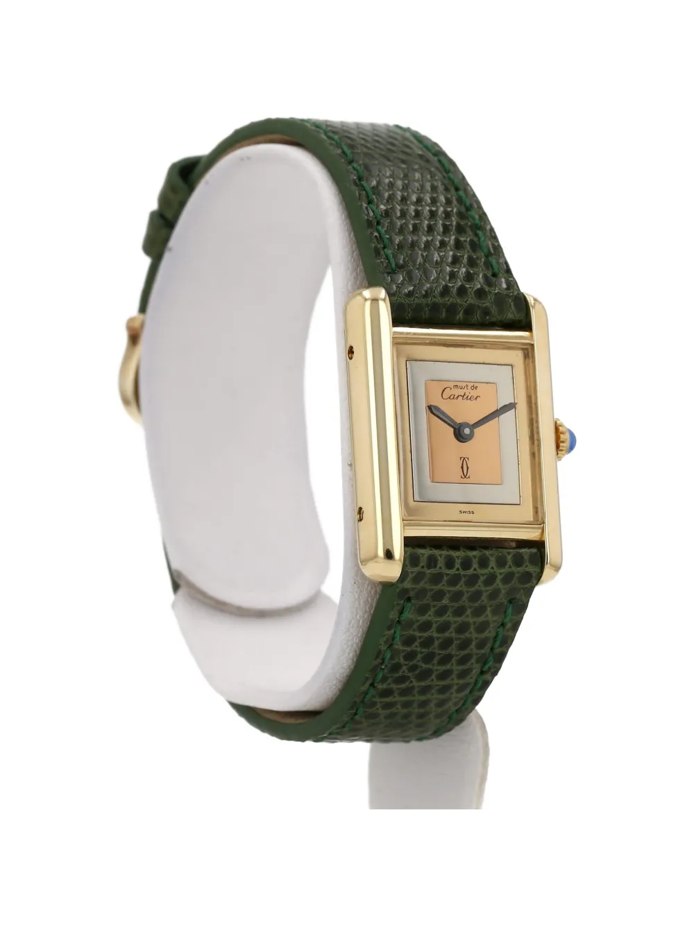 Cartier 1990s Tank Must 23mm watch - Arancione