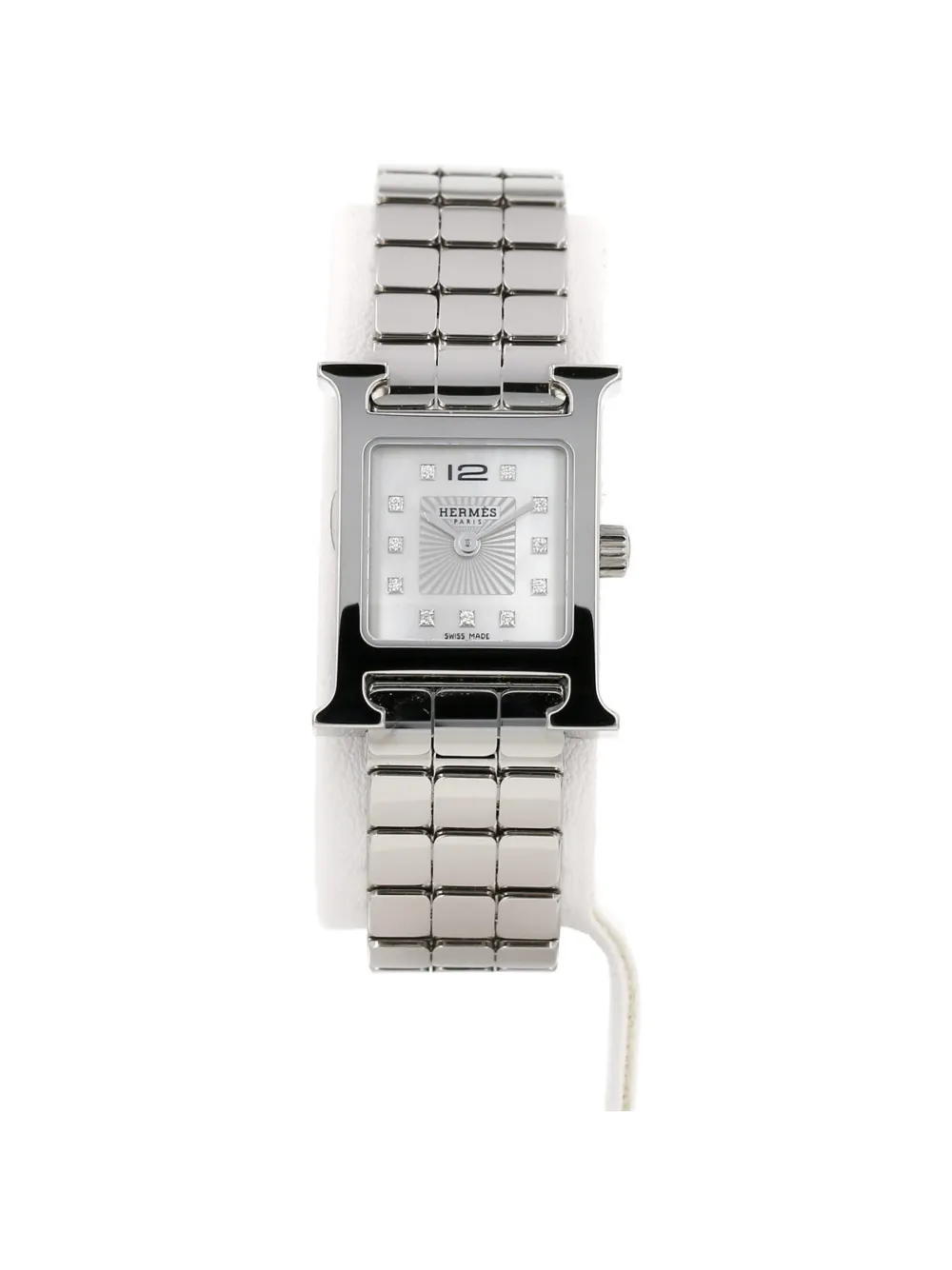 Hermès Pre-Owned 2025 Heure H 20mm watch - Bianco