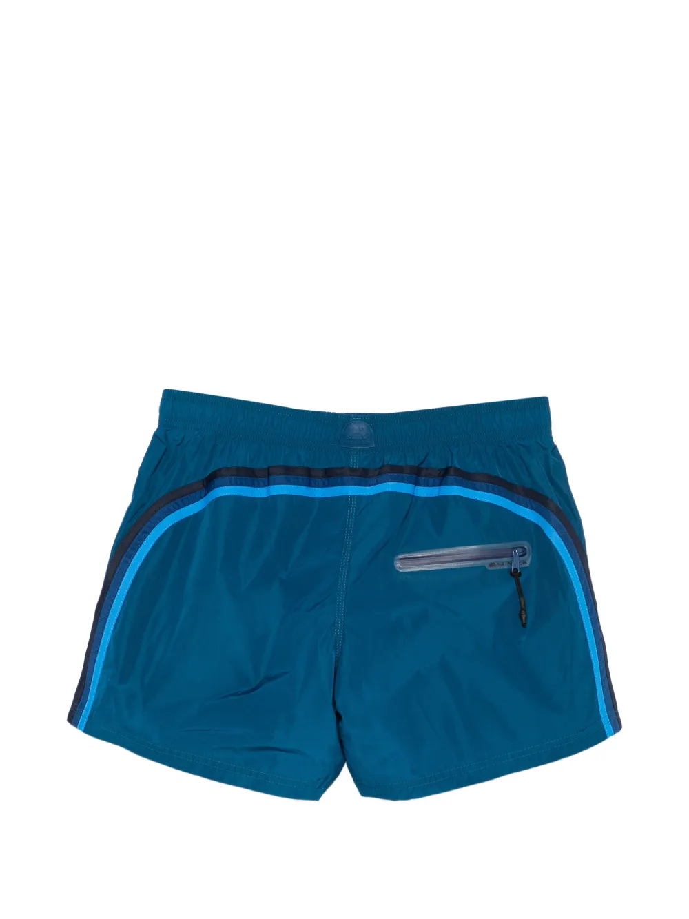 Sundek Zwembroek met logopatch Blauw