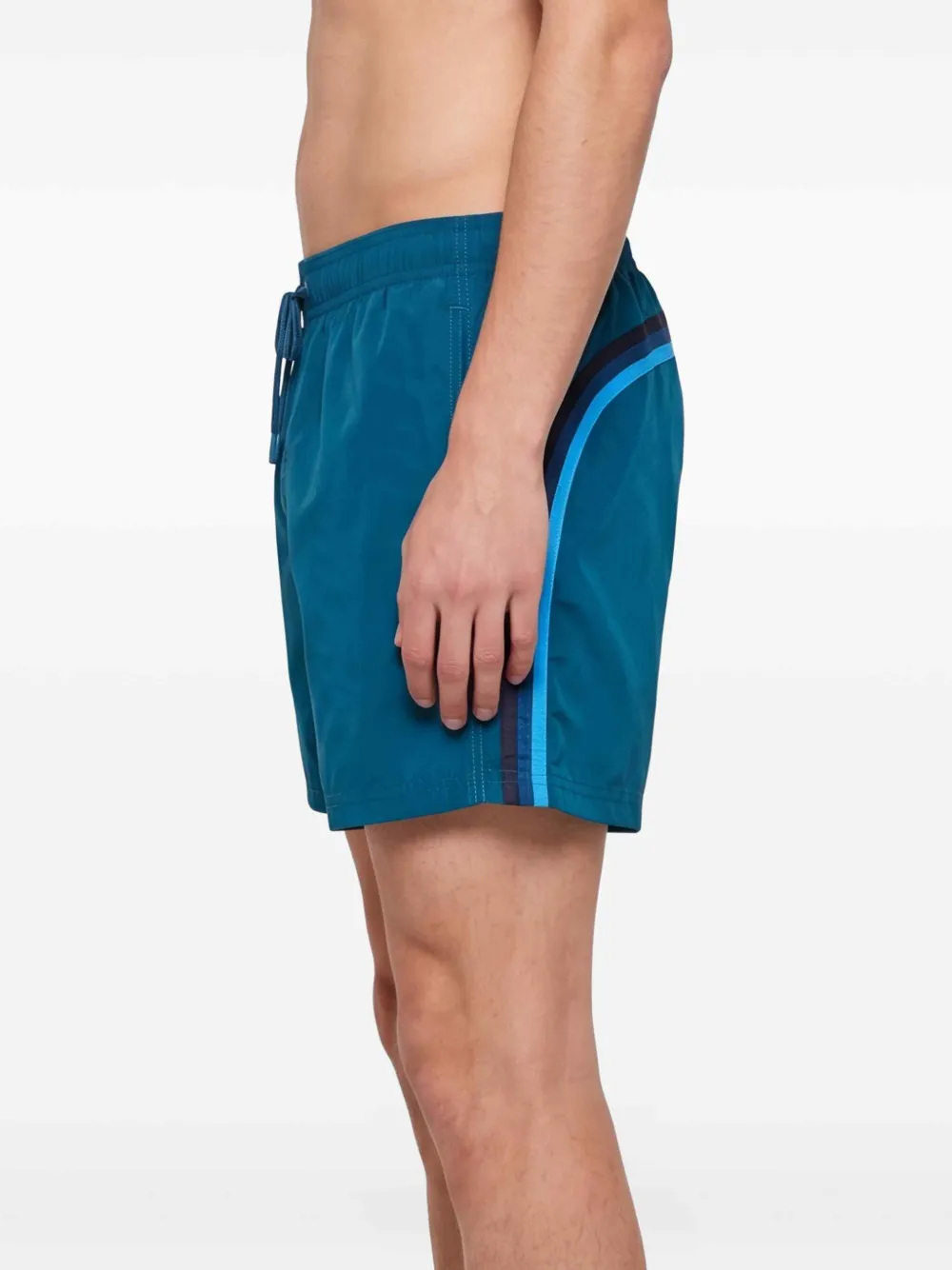 Sundek Zwembroek met logopatch Blauw