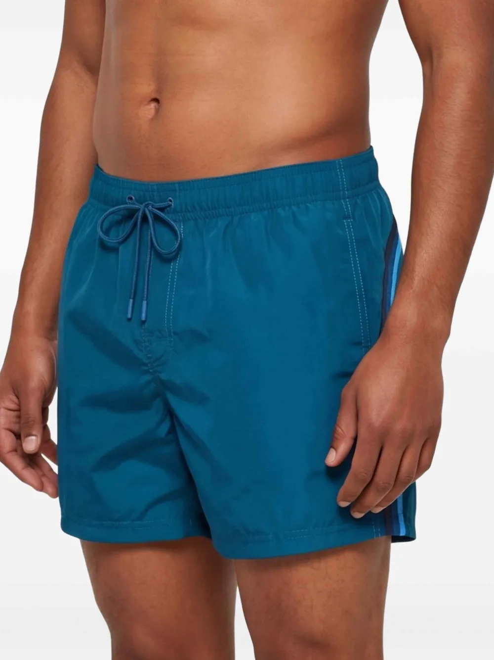 Sundek Zwembroek met logopatch Blauw