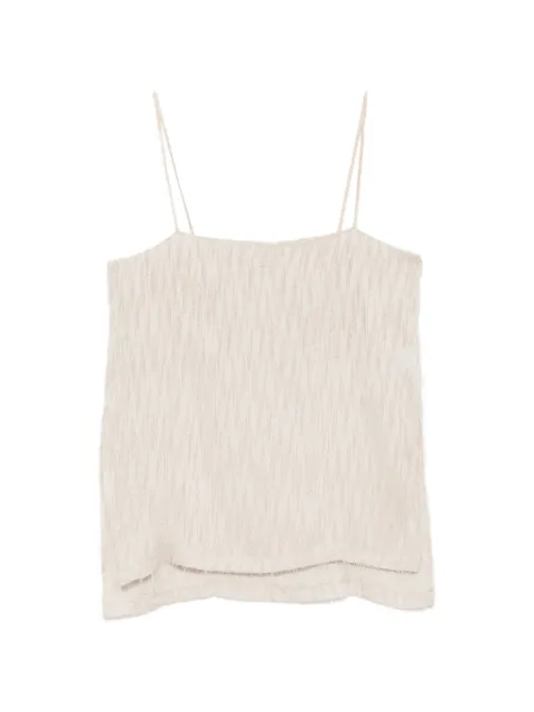 RAME frayed spaghetti-strap top