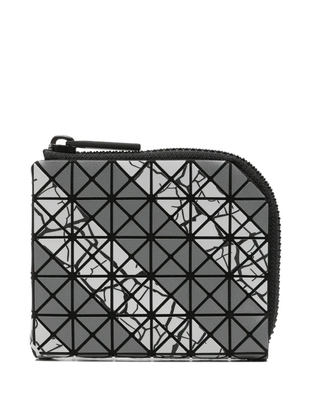Bao Bao Issey Miyake Autobahn geometric-panelled wallet - Grigio