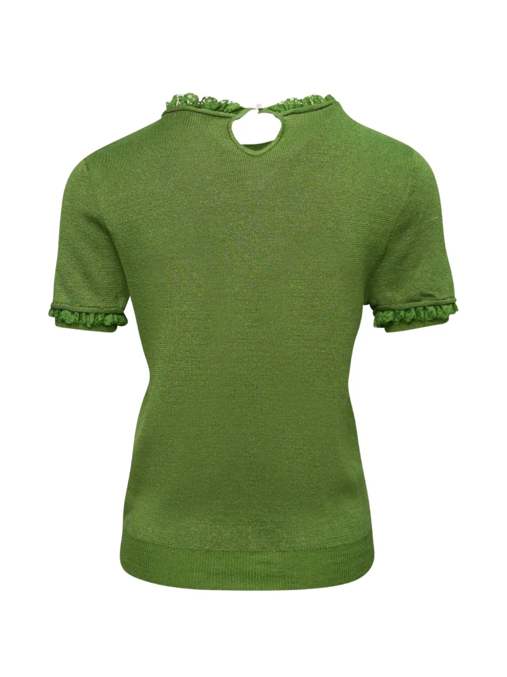 SHUSHU TONG Trui met ruches Groen