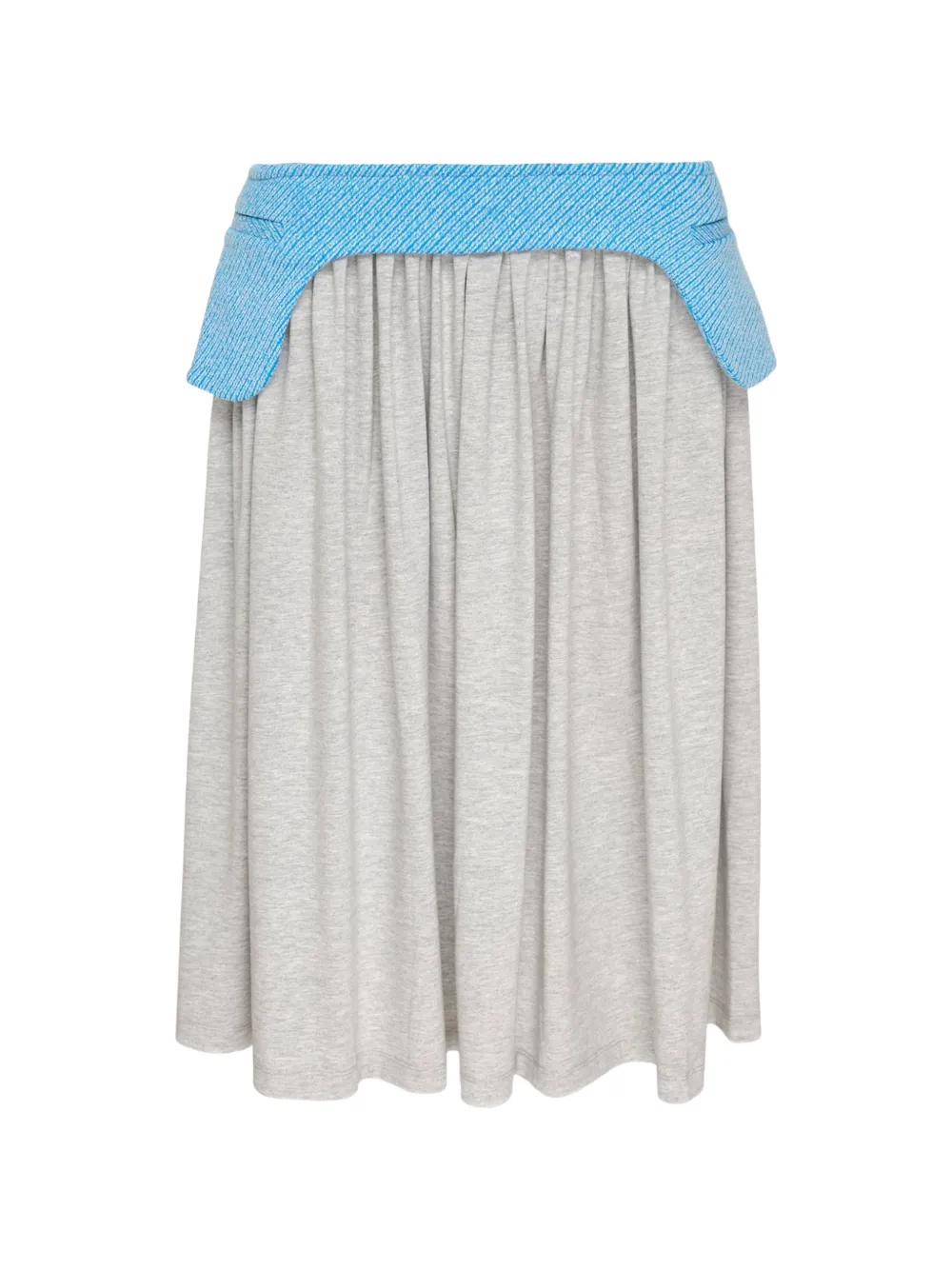 Ashley Williams Pillbox pleated skirt - Grigio