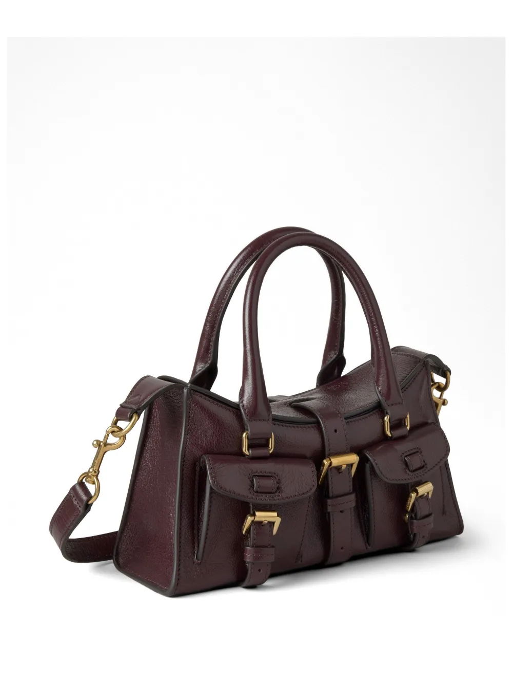 Mulberry Roxanne mini-shopper Rood