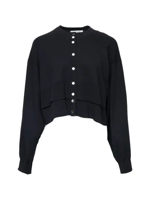 Enföld layered-hem cardigan