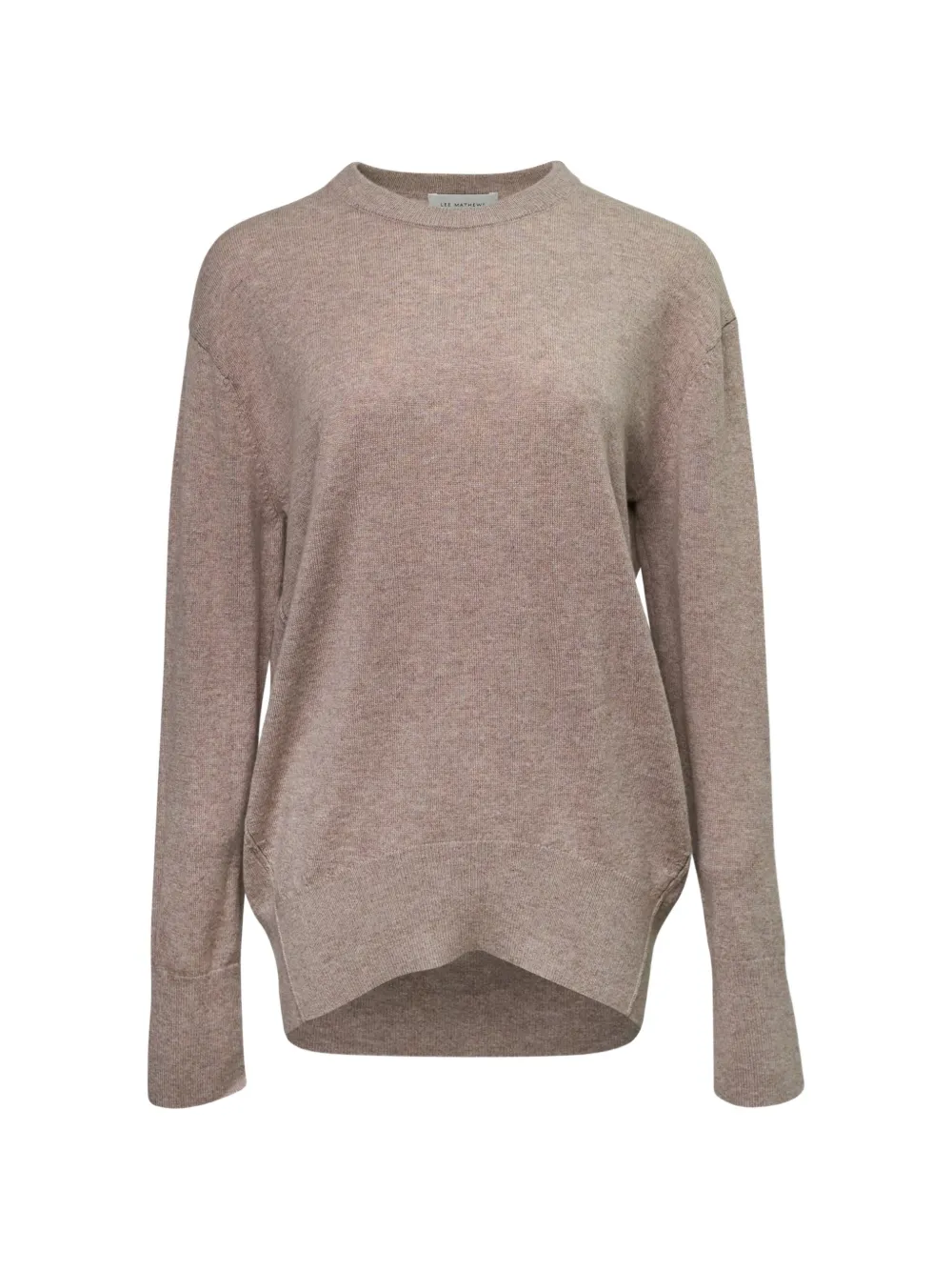 Lee Mathews crew-neck cashmere sweater - Neutrals