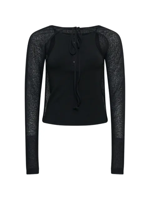 YCH layered-style long-sleeve top