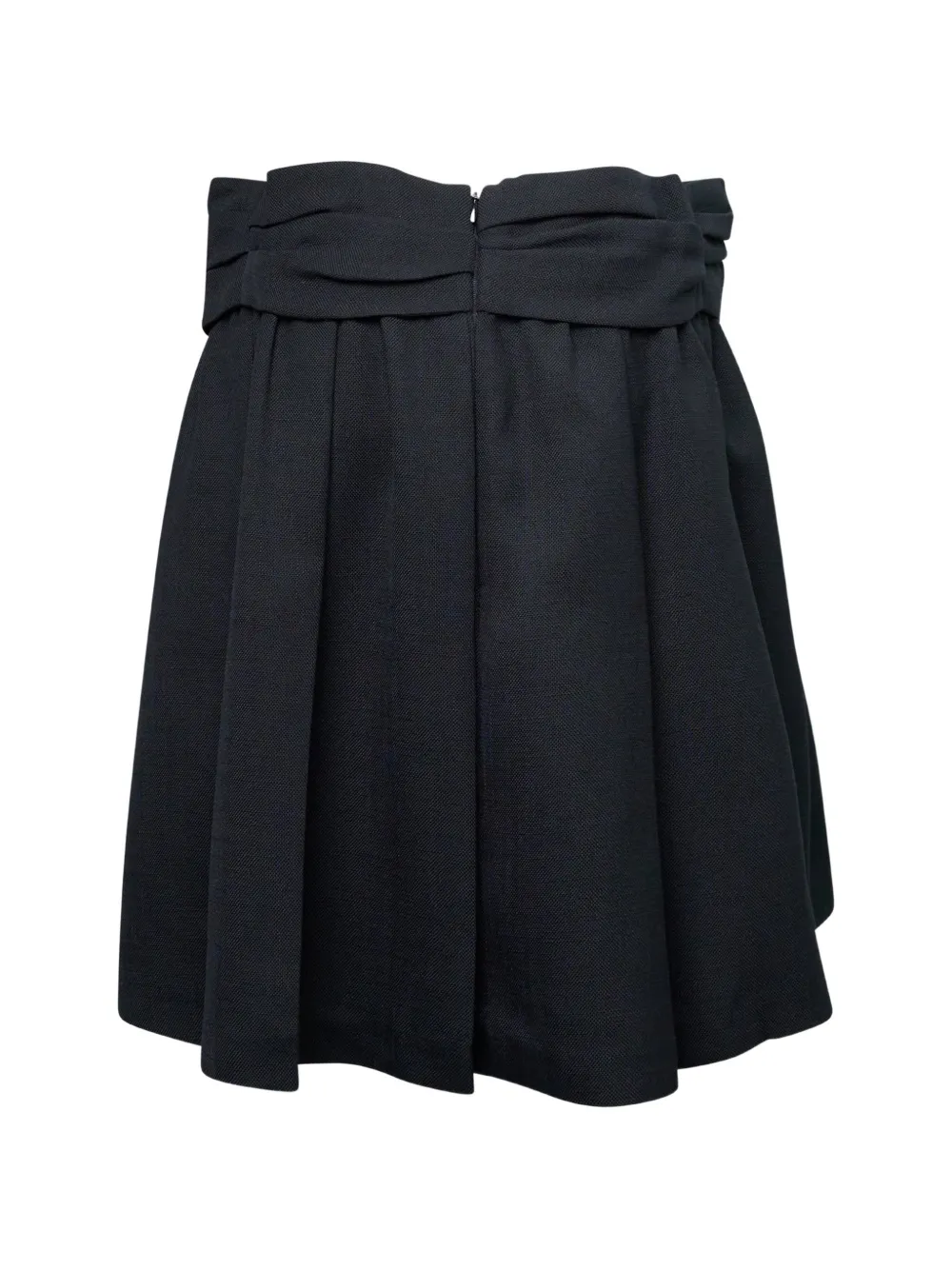 SHUSHU TONG Plooirok met gedrapeerde taille en wijde pijpen Blauw