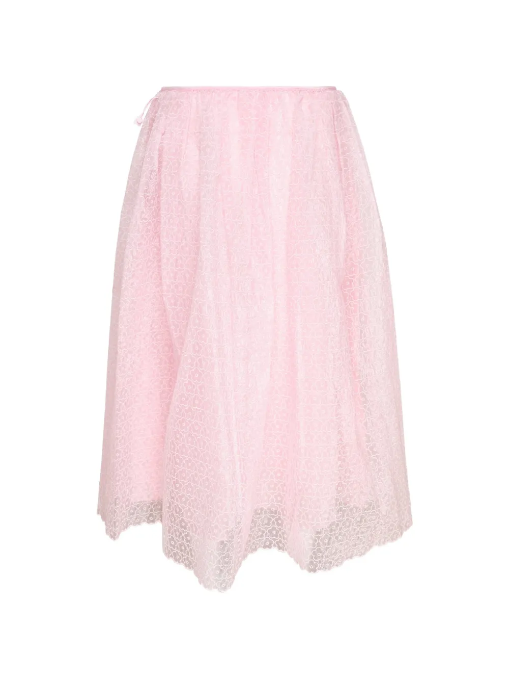 Cecilie Bahnsen Bala midi-rok Roze
